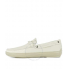 Tod's Men's  Grained Leather Loafers in White XXM0YT00050NLKB001