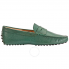 Tod's Men's Light English Green Gommini Moccassin Driver Shoes XXM0EO00010BUKV808