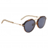 Dior Dior Eclat Blue Grey Oval Ladies Sunglasses DIORECLAT UGM/72 60 DIORECLAT UGM/72 60