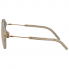 Dior Eclat Grey Rose GOld Lens Oval Ladies Sunglasses DIORECLAT GBZ/0J 60