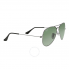 Ray Ban Ray-Ban Aviator 58mm Classic Sunglasses - Gunmetal With Green G-15 RB3025 W0879 58-14