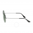 Ray Ban Ray-Ban Aviator 58mm Classic Sunglasses - Gunmetal With Green G-15 RB3025 W0879 58-14