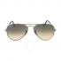 Ray Ban Ray-Ban Aviator Metal Silver Grey 55mm Large Sunglasses RB3025 003/32 55-17 RB3025 003/32 55-17