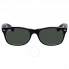 Ray Ban New Wayfarer Green Classic G-15 Sunglasses RB2132 6052 RB2132 6052 52