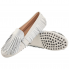 Tod's Ladies White Leather Luxury Fashion Loafers XXW00G0Y720CZMB001