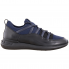 Tod's Men's Black and Blue Runner Sneaker in Leather XXM91B0AI60JY7RT69