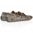 Tod's Men's Gommino Driving Shoes in Taupe/Dark Brown XXM0WG054709TB0631
