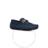 Tod's Men's Dark Bluette Leather Moccasins XXM0LR0N655FL1U616
