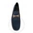 Tod's Men's Dark Bluette Leather Moccasins XXM0LR0N655FL1U616