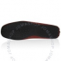 Tod's Men's Red Nubuck Leather Moccasins XXM0LR00051RE09992