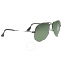 Ray Ban Aviator Green Polarized Lens 58mm Men's Sunglasses RB3025 002/58 58-14 RB3025 002/58 58-14
