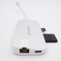 USB-C Hub Type C 8 trong 1 cho Macbook hiệu ANNBOS - USA.A030HH8 SILVER