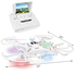 FPV Quadcopter Drone (11.5") w/HD Camera, LED Lights & Flip - 5.8GHz 6-Ch/6-Axis Remote Control w/LCD Display (White)