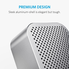Loa Anker SoundCore nano, Super-Portable Bluetooth Speaker, Wireless Speaker with Big Sound and Hands-Free Calling, works - Gray