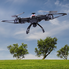 Quadcopter Drone (7.0") w/HD Camera, LED Lights & Flip - 2.4GHz 4-Ch/6-Axis Remote Contol & 1GB microSD Card (Black)