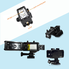 SHOOT Waterproof Diving Light High Power Dimmable LED Light Underwater Light for Gopro Hero 5/5S/4/4S/3+/3/2/SJCAM SJ4000/SJ5000/Xiaomi Yi with 1200mAh Built-in Rechargeable Battery Charging