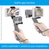 Dual Mount for GoPro Hero with Tripod Adapter and Universal Phone Holder - Record Videos with 2 Different Camera Angles Simultaneously, Steady Shot Photography, Selfies