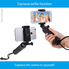 Stabilizing Hand Grip for GoPro Hero with Dual Mount, Tripod Adapter and Universal Phone Holder - Record Videos with 2 Different Camera Angles Simultaneously, Steady Shot Photography, Selfies