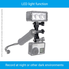 Dual Mount for GoPro Hero with Tripod Adapter and Universal Phone Holder - Record Videos with 2 Different Camera Angles Simultaneously, Steady Shot Photography, Selfies