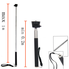 Black Pro Basic Common Outdoor Sports Kit for GoPro Hero 5 / Session 5/4/3/2/1 (13 Items)