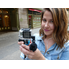 AmpRidge MightyMic G GoPro/iPhone Professional Shotgun Condenser Microphone with Headphone Monitor