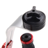 EFOTOPRO Pro Handheld Video Camera Stabilizer Steady for GoPro, Smartphone, Cannon, Nikon or any DSLR camera up to 2.1 lbs With Smooth Pro Steady Glide Cam - Red + Silver + Black