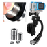Fantaseal 3-Axis Inertia Gyro Stabilizer w/ GoPro Remote Control Holder Clip for GoPro Grip Handle GoPro Stabilizer GoPro Gimbal for GoPro Hero 4 / Session / 3+/3-Black