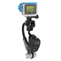 Fantaseal 3-Axis Inertia Gyro Stabilizer w/ GoPro Remote Control Holder Clip for GoPro Grip Handle GoPro Stabilizer GoPro Gimbal for GoPro Hero 4 / Session / 3+/3-Black