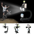 Fantaseal DC+DV+3-in-1 Camera Steadycam Mount Hand Grip C Stabilizer Bracket Low Position Shooting Rig w/3 Axis Hot Shoe Bubble Level +3 Axis Hot Shoe for Gopro/SJCAM/Garmin Virb + other cameras