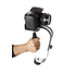The OFFICIAL ROXANT PRO (Midnight Black Limited Edition With Low Profile Handle) video camera stabilizer for GoPro, Smartphone, Canon, Nikon or any camera up to 2.1 lbs.