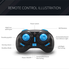 JJRC H36 Mini 2.4G 4CH 6Axis Gyro Headless Mode Remote Control RC Quadcopter RTF One-key Return (Black)