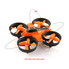 FuriBee F36 Mini UFO Quadcopter,with 2.4GHz 4CH 6 Axis Gyro RC and Headless Mode(orange )