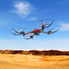 GP - NextX F2C Aviax Quadcopter with 2.0m Camera Remote Contral Drone and Headless Mode (Red- F1 quadcopter)