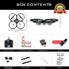 USA Toyz U818A HD+ RC Quadcopter Drone with HD Camera, 2200 mAh Power Bank and 2 LiPo Batteries
