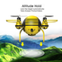 HASAKEE H1 FPV RC Drone with HD Live Video Wifi Camera and Headless Mode 2.4GHz 6-Axis Gyro Quadcopter with Altitude Hold,FPV Phone Control and Gravity Sensor RTF Function