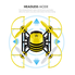 HASAKEE H1 FPV RC Drone with HD Live Video Wifi Camera and Headless Mode 2.4GHz 6-Axis Gyro Quadcopter with Altitude Hold,FPV Phone Control and Gravity Sensor RTF Function