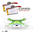 QCopter Green Quadcopter Drone- Awesome Drones