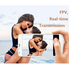 Rabing Mini Foldable RC Drone FPV VR Wifi RC Quadcopter Remote Control Drone with HD 720P Camera RC Helicopter
