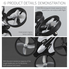REALACC H36 Mini Quadcopter Drone 2.4G 4CH 6 Axis Headless Mode Remote Control UFO Nano Quadcopter RC Toy RTF Mode 2 (Grey)