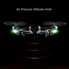 Koeoep RC Quadcopter Drone with 720P HD Camera, Air Pressure Altitude Hold & Rolls Headless Gravity Sensor Helicopter