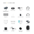 DJI Mavic PRO Drone Quadcopter Flymore Combo with 3 Batteries, 4K Professional Camera Gimbal Bundle Kit with MUST HAVE Accessories