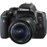 Canon EOS Rebel T6i DSLR Camera with 18-55mm IS STM Lens + Kit Includes, 58mm HD Wide Angle Lens + 2.2x Telephoto Lens + 2Pcs 32GB Commander Memory Cards + Backpack Case + Grip Strap + Cleaning Kit