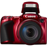 Canon PowerShot SX420 IS Digital Camera (Red) with 20MP, 42x Optical Zoom, 720p HD Video & Built-In Wi-Fi + 64GB Card + Reader + Grip + Spare Battery and Charger + Tripod + Complete Accessory Bundle