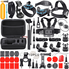 Leknes Common Outdoor Sports Bundle for SJ4000/SJ5000/SJ6000 and GoPro Hero 5/ 5 Session/4/3+/3/2/1 Cameras DBpower Akaso Xiaomi Yi Apeman Wimius