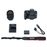 Canon EOS Rebel T6 Digital SLR Camera + Canon EF-S 18-55mm f/3.5-5.6 IS II Lens + SanDisk 64GB Card + 2x Lens 58mm & Wide Angle Lens + Extra Battery + 3 Piece UV Filters + Gadget Bag + Deluxe Bundle
