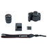 Canon EOS Rebel T7i Digital SLR Camera + EF-S 18-55mm IS STM Lens + EF-S 55-250mm IS STM Lens + Wide Angle Lens & 2x Telephoto Lens + 64GB Memory Card + Flexible Tripod + Complete Accessory Bundle