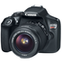 Canon EOS Rebel T6 Digital SLR Camera + Canon EF-S 18-55mm f/3.5-5.6 IS II Lens + SanDisk 64GB Card + 2x Lens 58mm & Wide Angle Lens + Extra Battery + 3 Piece UV Filters + Gadget Bag + Deluxe Bundle