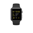 Apple 42mm Smart Watch - Space Grey Aluminum Case/Black Band