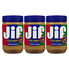 Jif Extra Crunchy Peanut Butter - 16 oz - 3 ct