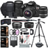 Canon EOS Rebel T6 DSLR Camera Bundle with EF-S 18-55mm f/3.5-5.6 IS II Lens, EF 75-300mm f/4-5.6 III Lens and Accessories (18 items)